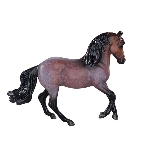 Breyer Stablemate Mystery Surprise Horse Series 7 Cantering Morgan Cross Roan - Picture 1 of 8